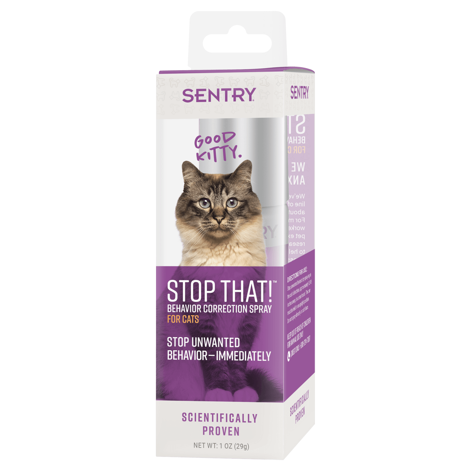 Cat spray store to stop scratching